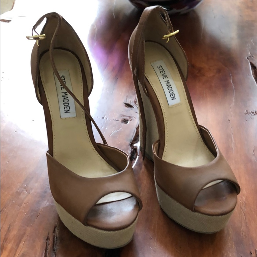 Steve Madden Whateva Open Toe Wedges